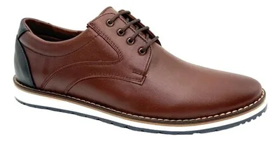 Zapato Casual R Cómodos 071 Café de Piel de Borrego para Caballero