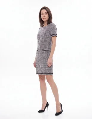 Vestido a la rodilla casual para mujer
