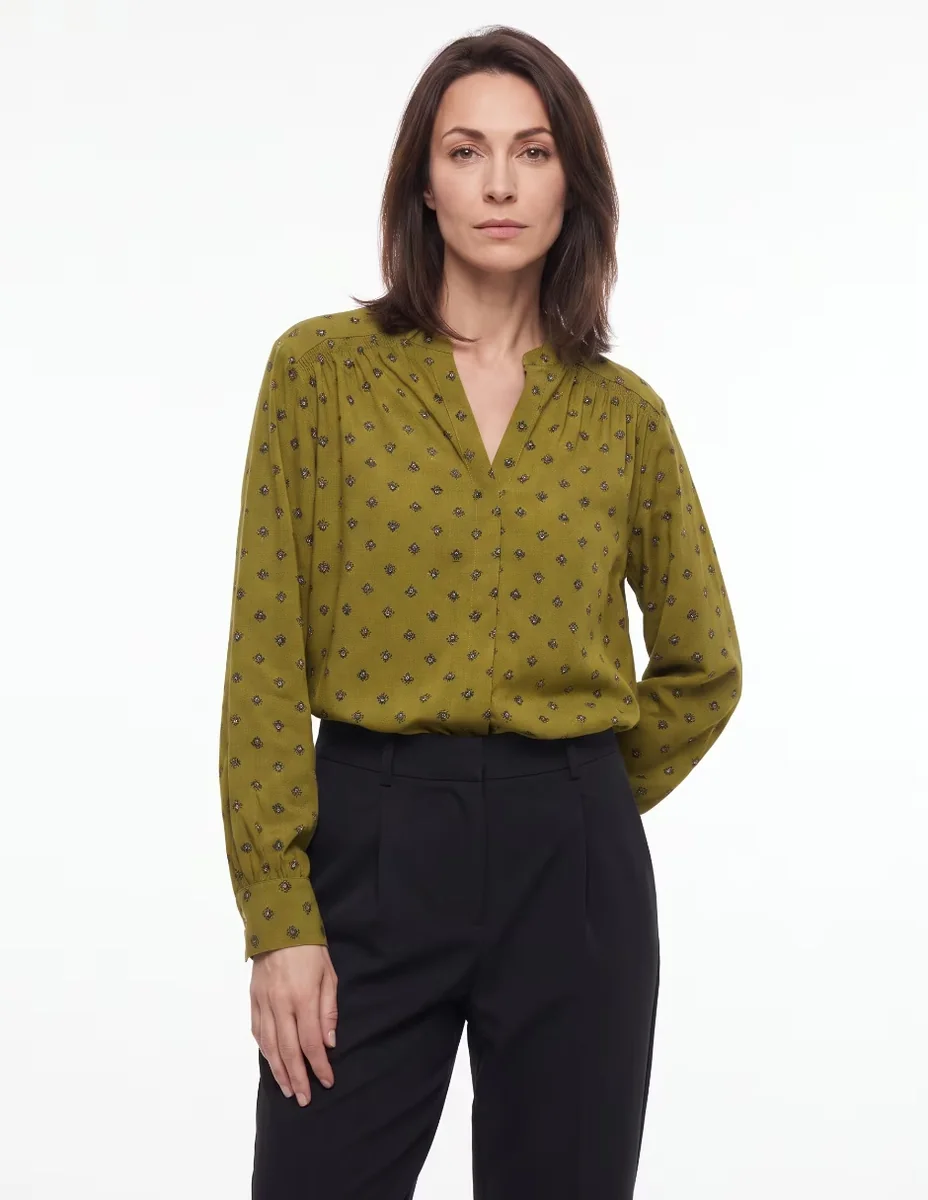 Blusa manga larga para mujer