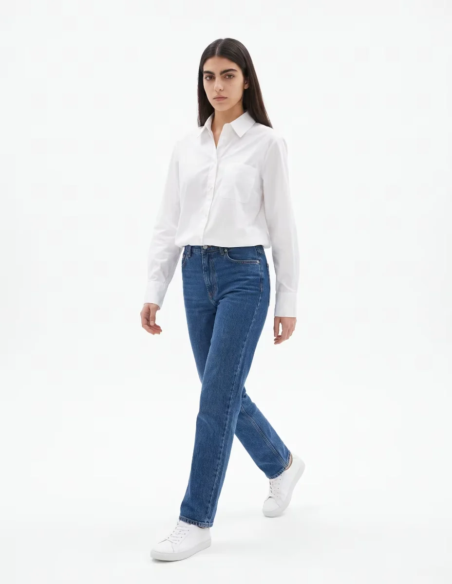 Blusa manga larga para mujer