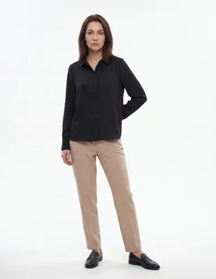Blusa manga larga para mujer