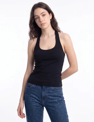Blusa sin manga para mujer