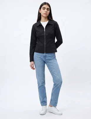 Blusa manga larga para mujer