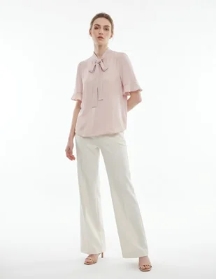 Blusa manga corta para mujer