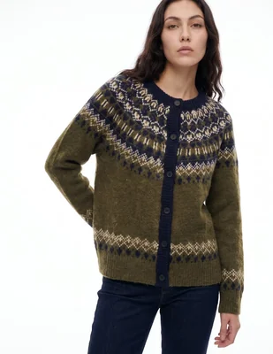 Suéter cuello redondo para mujer