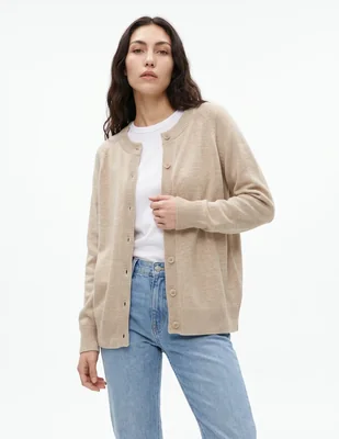 Suéter cuello redondo para mujer