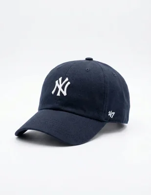 Gorra visera curva correa ajustable casual MLB New York Yankees para mujer