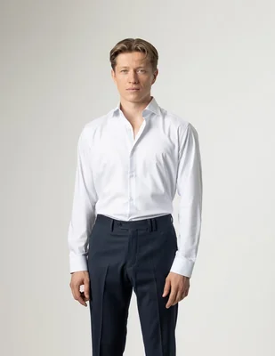 Camisa formal manga larga para hombre