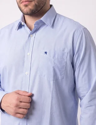 Camisa de vestir manga larga para hombre