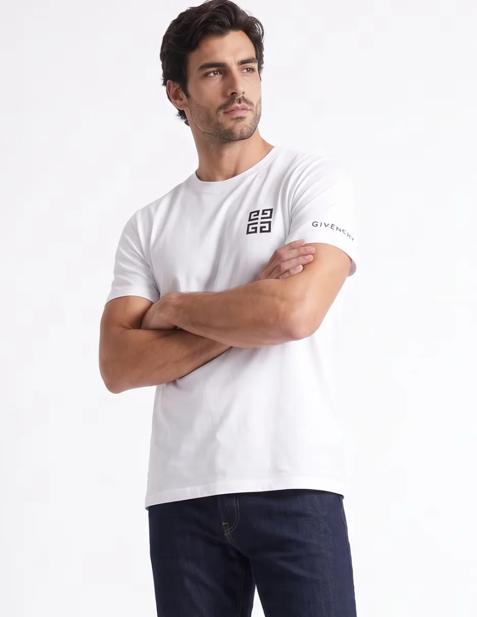 Playera cuello redondo para hombre