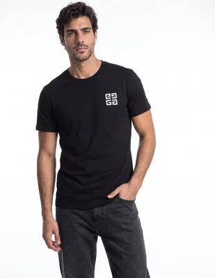 Playera cuello redondo para hombre