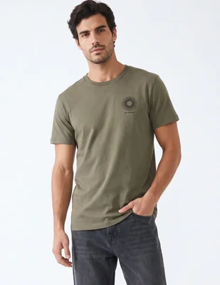 Playera cuello redondo para hombre