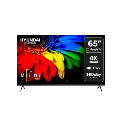 Pantalla 65 pulgadas Hyundai MiniLED UHD 4K HYLED6514QMG con Google TV