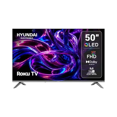 Pantalla 50 pulgadas Hyundai QLED FHD HYLED5031FQR con Roku TV