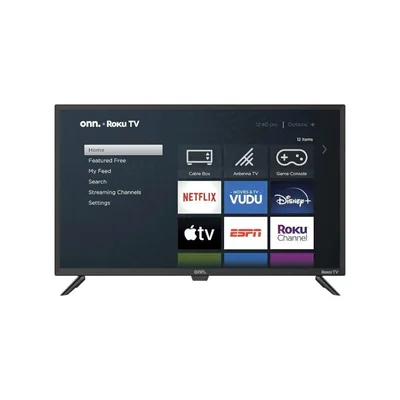 Pantalla Onn 100012589 Smart TV 32" HD Roku TV Negro
