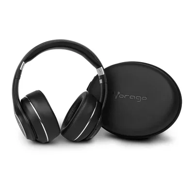 Vorago HPB-601-V2 Audífonos Diadema Bluetooth, Manos Libres, Plegable,