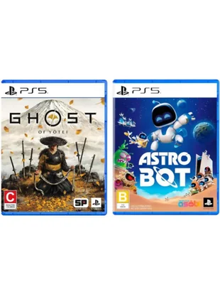 Astro Bot + Ghost of Yotei PS5