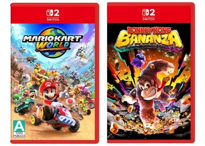 Mario Kart World Y Donkey Kong Bananza Bundle para Nintendo Switch 2