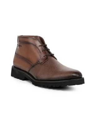 Bota de piel para hombre