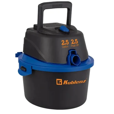 Aspiradora Koblenz WD-2.5 MA 2.5 Gal Negra