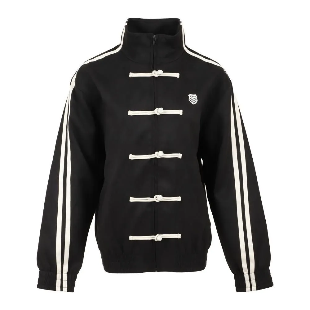 Chamarra K-swiss Track Pop Negro para Mujer