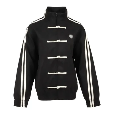 Chamarra K-swiss Track Pop Negro para Mujer