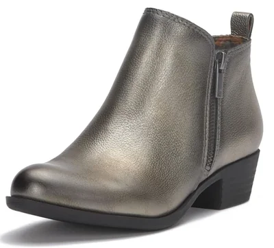 Botines Lucky Brand Basel Peltre Talla 7 (Mediano)