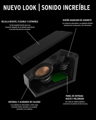 Klipsch Reference Premier RP-500SA II Bocinas Surround Dolby Atmos Color Walnut