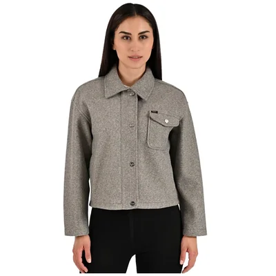 Chamarra con Cuello Camisero Lee para Mujer