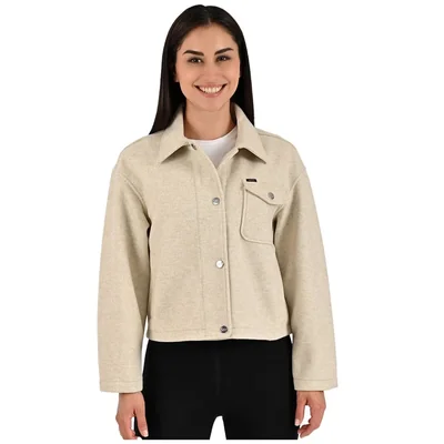 Chamarra con Cuello Camisero Lee para Mujer