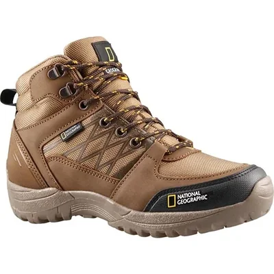 National Geographic Bota de Senderismo Mid Cut Café NATIONAL 6080 LONA TOPO 22/26
