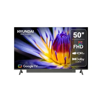 Pantalla Smart TV Hyundai Led FHD de 50 Pulgadas Hyled5028FG con Barra integrada 2Ch