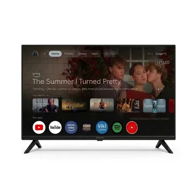 Pantalla Qtouch Google Tv 43 Led Full Hd
