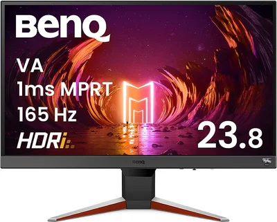 Monitor Gaming Benq Mobiuz Ex240n 23.8 Fhd 165hz 1ms Hdri Optimizador De Color Freesync Cuidado Ocular Hdmi Displayport