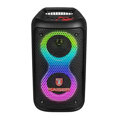 Bocina Bluetooth Kaiser Ksw-5003 2 X 3 Pulgadas 10 W Rms Con Luz Led