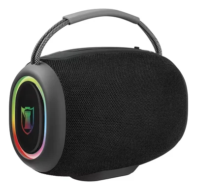 Bocina Portátil Kaiser Kbl-3004 Recargable De 15 W Rms Con Bluetooth 5.4 Radio Fm Y Ksr-link 9.2