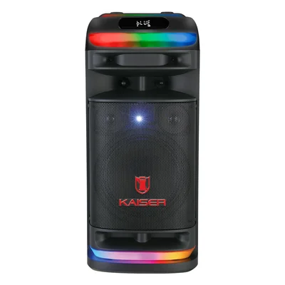 Bocina Profesional Bluetooth Kaiser Ksb-4009 8 Pulgadas 40 W Rms Con Micrófono
