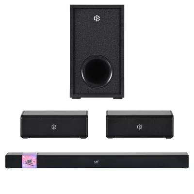 Home Audio Barra De Sonido 5.1 Stf Con Subwoofer Inalámbrico