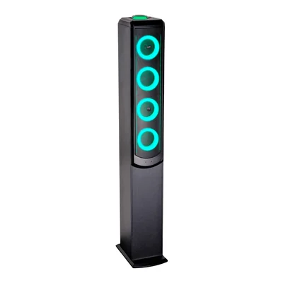 Torre De Sonido Inalámbrica Stf Home Audio: 50w Con Woofer 5” Y Luz Led Rgb