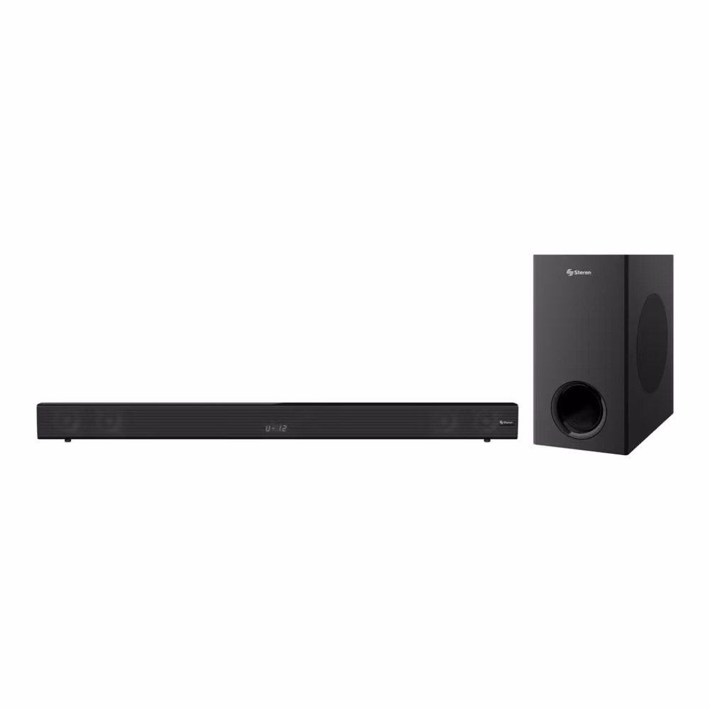 Barra De Sonido Y Subwoofer 1200 W Pmpo Bluetooth*