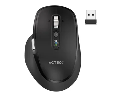 Mouse Gamer Acteck Virtuos Pro Ultra Mi777 Negro Inalámbrico Bluetooth Ac-943444