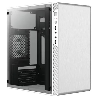 Gabinete Acteck Performance II Gi215w M-atx Fuente 500W Micro Torre Acrilico color Blanco Ac-935852