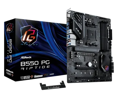 Placa Madre Asrock B550 Pg Riptide Atx Con Ddr4 De 128 Gb - Venta Internacional.