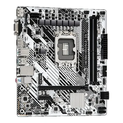 Tarjeta Madre Asrock H610m-hdv/m.2 D5 Socket 1700 Ddr5 Vga Hdmi Dp Usb 3.2 Y Usb-c Lan 1 Gbe Ps/2