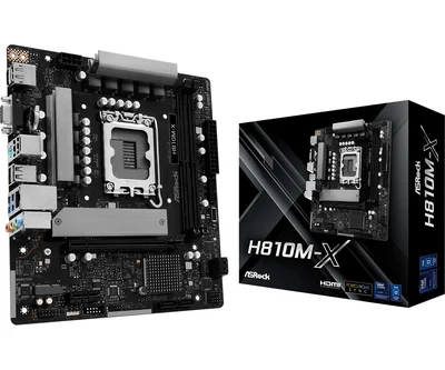 Placa Base Asrock H810m-x Lga1851 Micro-atx - Venta Internacional.