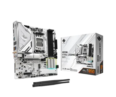Placa Madre Asrock B850m Steel Legend Wifi Am5 Ddr5 8000+ Oc - Venta Internacional.