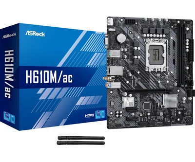 Placa Base Asrock H610m Ac Lga1700 Ddr4 - Venta Internacional.