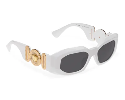 Lentes de Sol para Mujer Versace Rectangulares 0VE4425U 314/87 Blancos