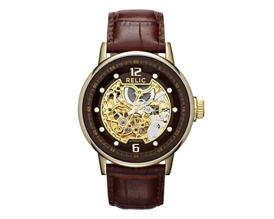 Reloj Relic para Hombre ZR77241 Café