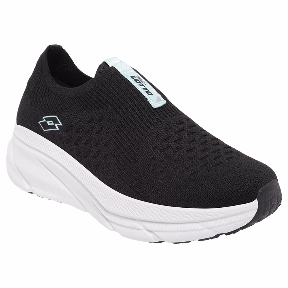 Tenis Lotto Eddie Negros para Mujer